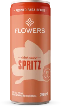 Lata Flowers drink sabor Spritz