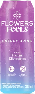 Lata Flowers Feels sabor Frutas Silvestres