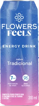 Lata Flowers Feels sabor Tradicional