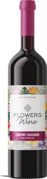 Garrafa Flowers Wine Cabernet Sauvignon