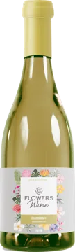 Garrafa Flowers Wine Chardonnay